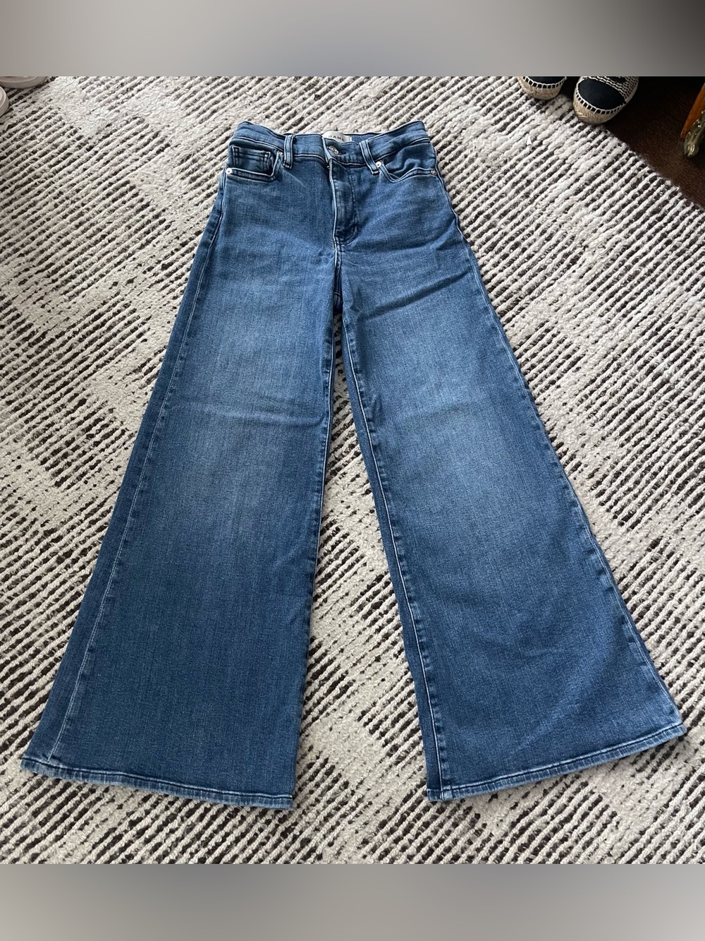 Frame | Le Palazzo Crop Wide-Leg Jeans